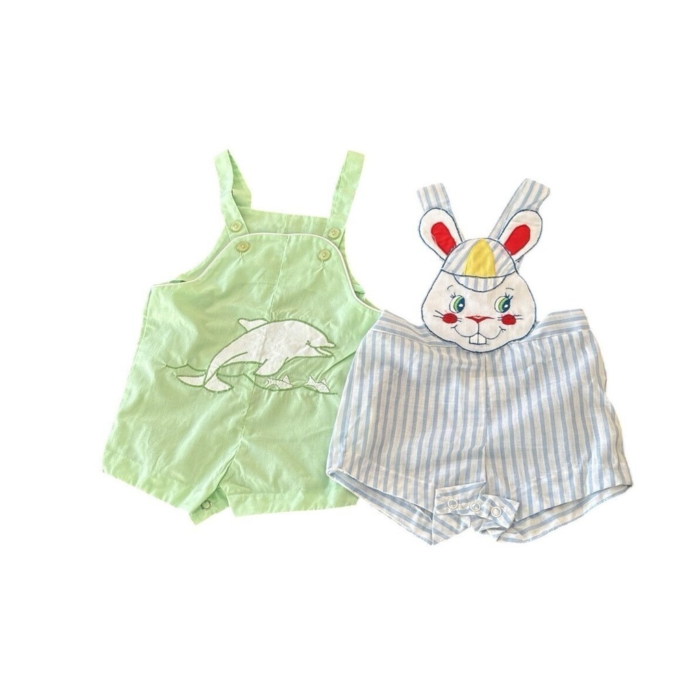 Vintage 18month One Piece overall springtime Outfits
